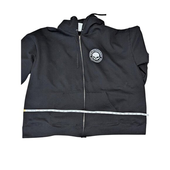 🔥 Harley-Davidson Gold Rush Zip-Up Hoodie (4XL) – Perfect Christmas Gift! 🎄 - Picture 9 of 10